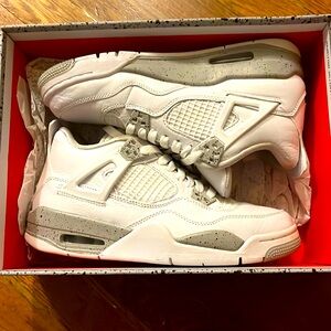 AIR JORDAN 4 RETRO (GS) ‘WHITE OREOS’